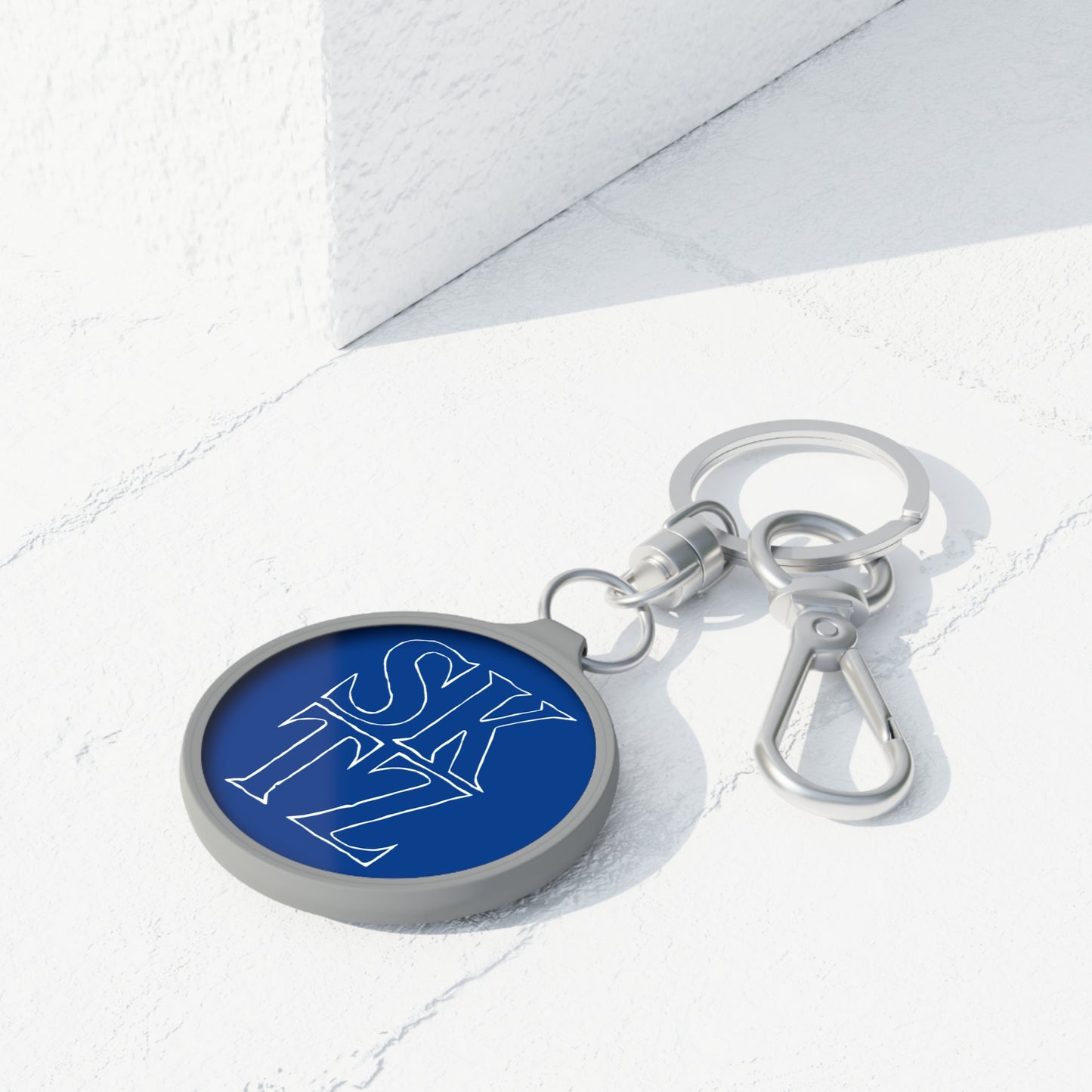 SKTZ Keyring - Blue/Hollow