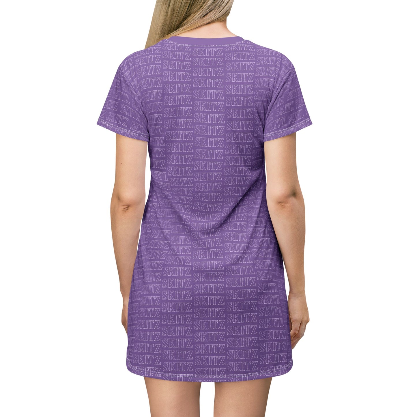 SKITZ T-Shirt Dress - Baby Purple