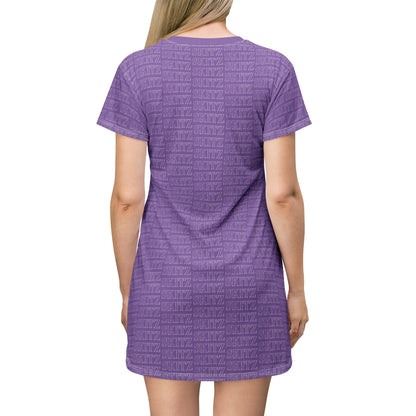 SKITZ T-Shirt Dress - Baby Purple