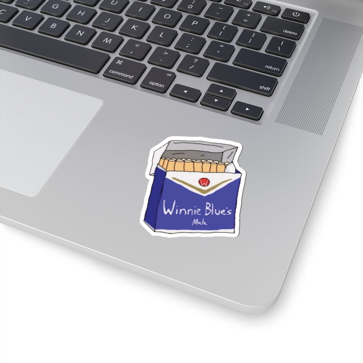 Winnie Blues Sticker