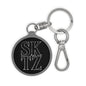 SKTZ Keyring - Black/Hollow