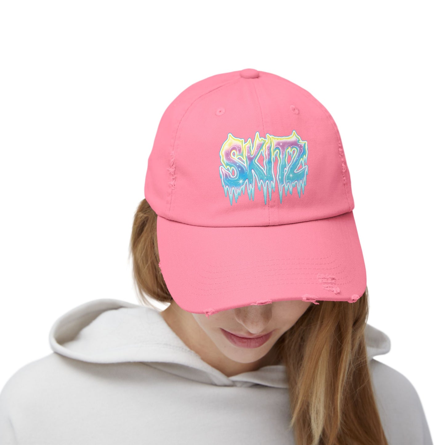 SKITZ DRAIN Distressed Hat