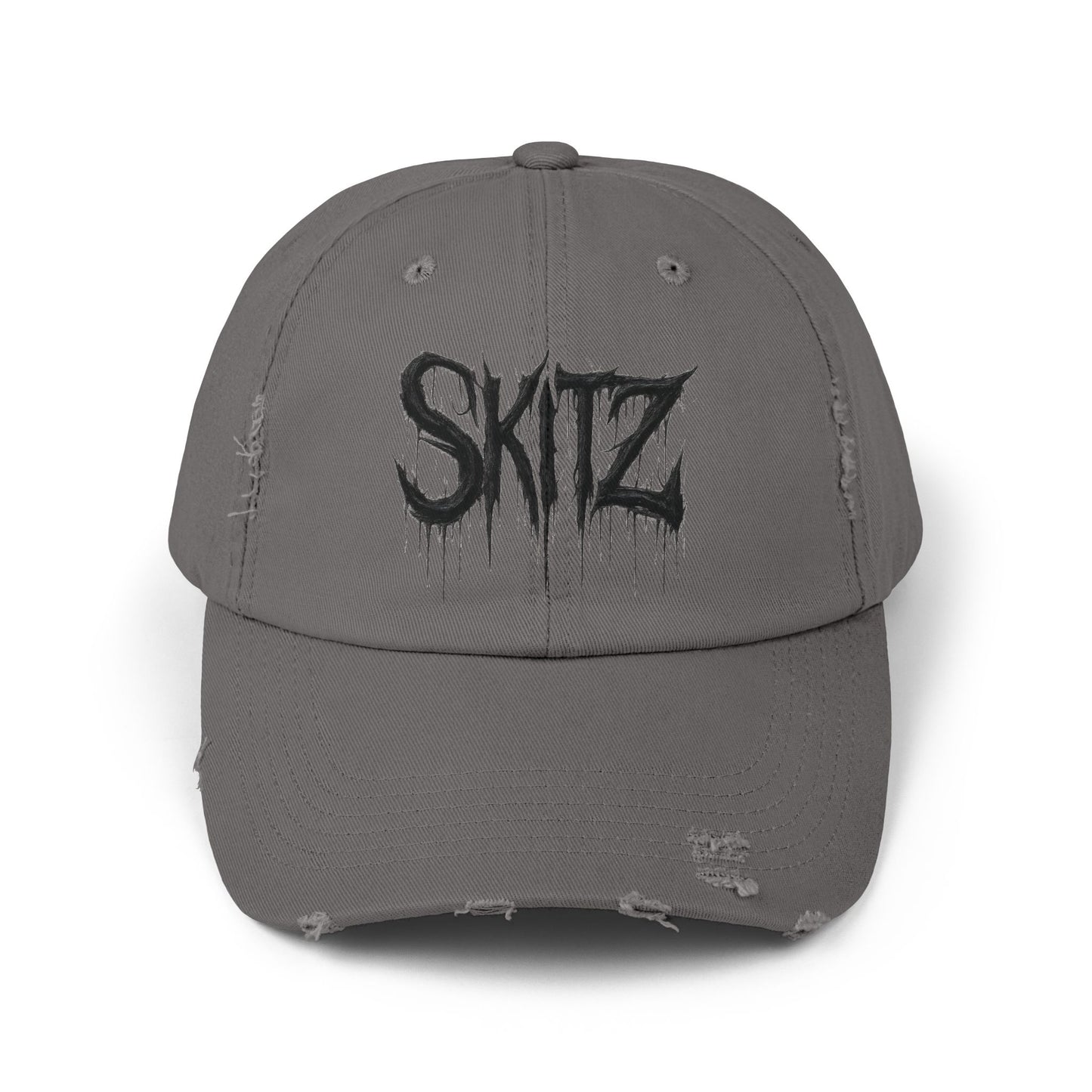 SKITZ METAL Distressed Hat