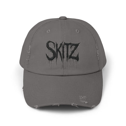 SKITZ METAL Distressed Hat