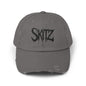 SKITZ METAL Distressed Hat