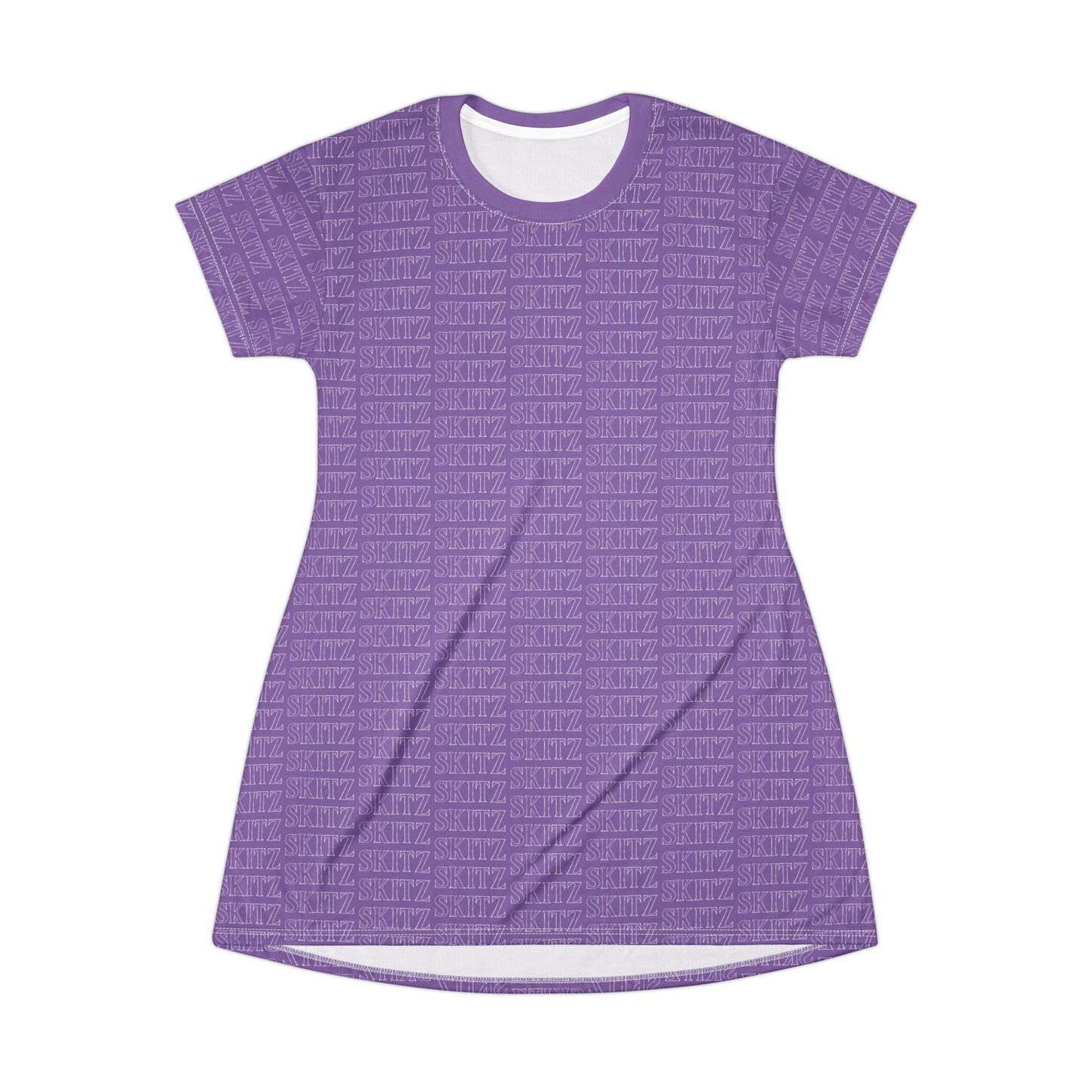 SKITZ T-Shirt Dress - Baby Purple