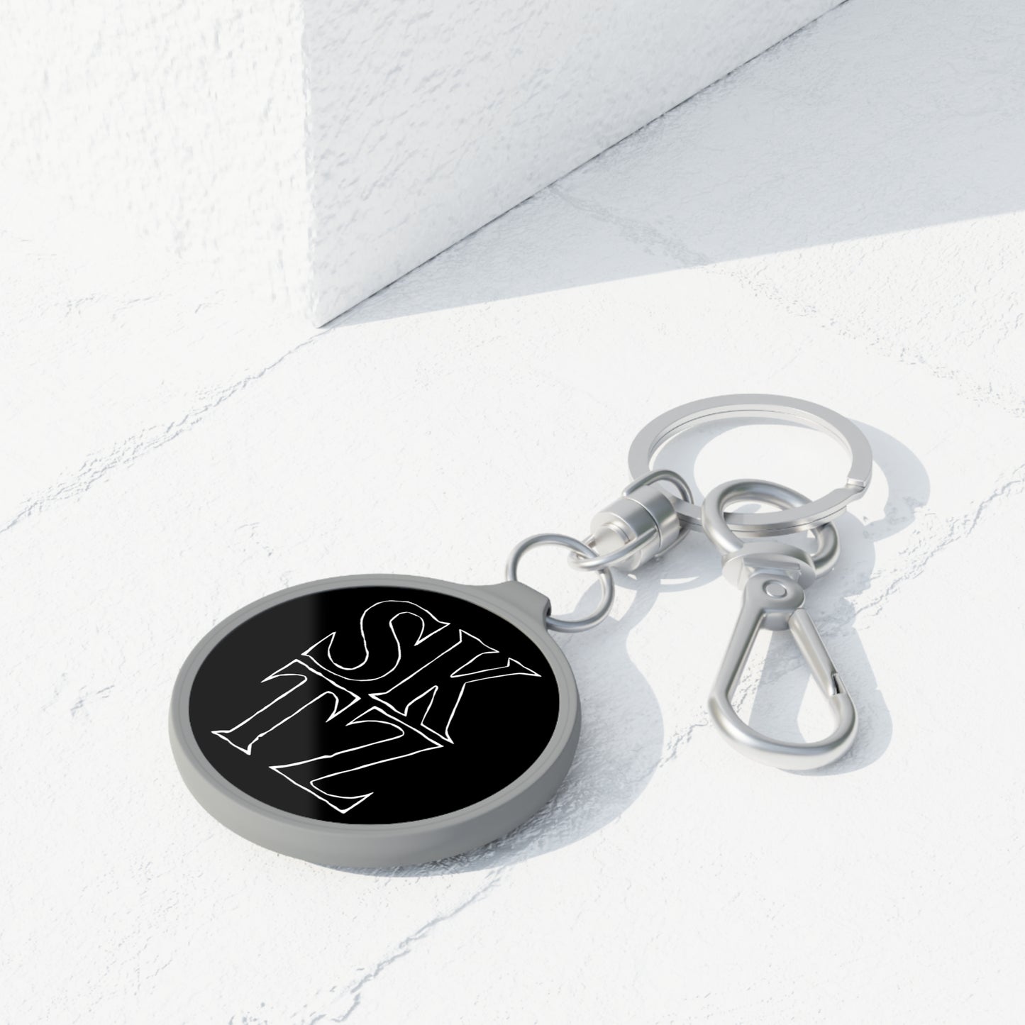 SKTZ Keyring - Black/Hollow