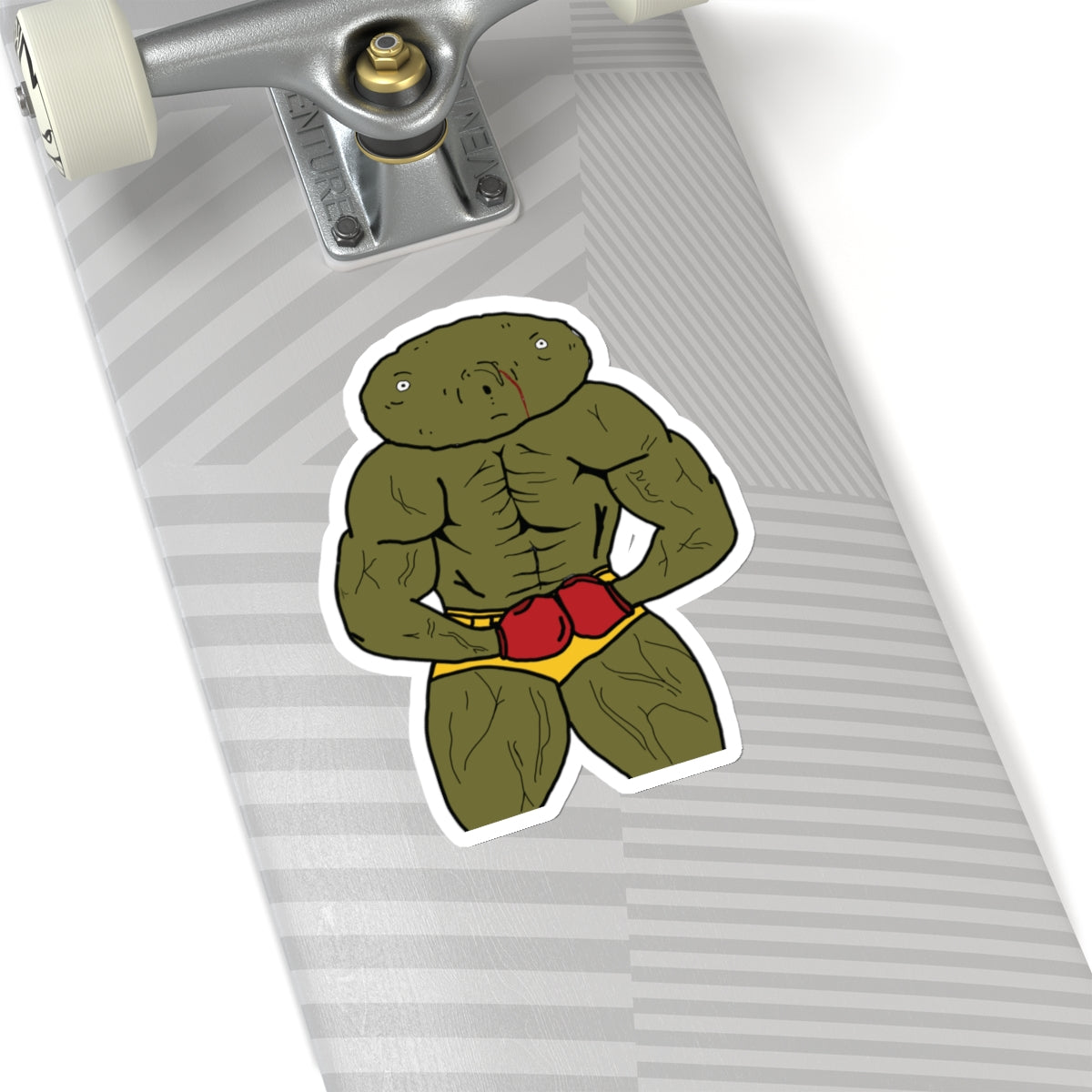 Jacked Clarence Sticker