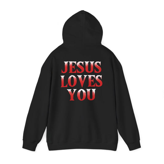 JESUS LOVES YOU Christmas Hoodie