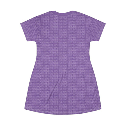 SKITZ T-Shirt Dress - Baby Purple
