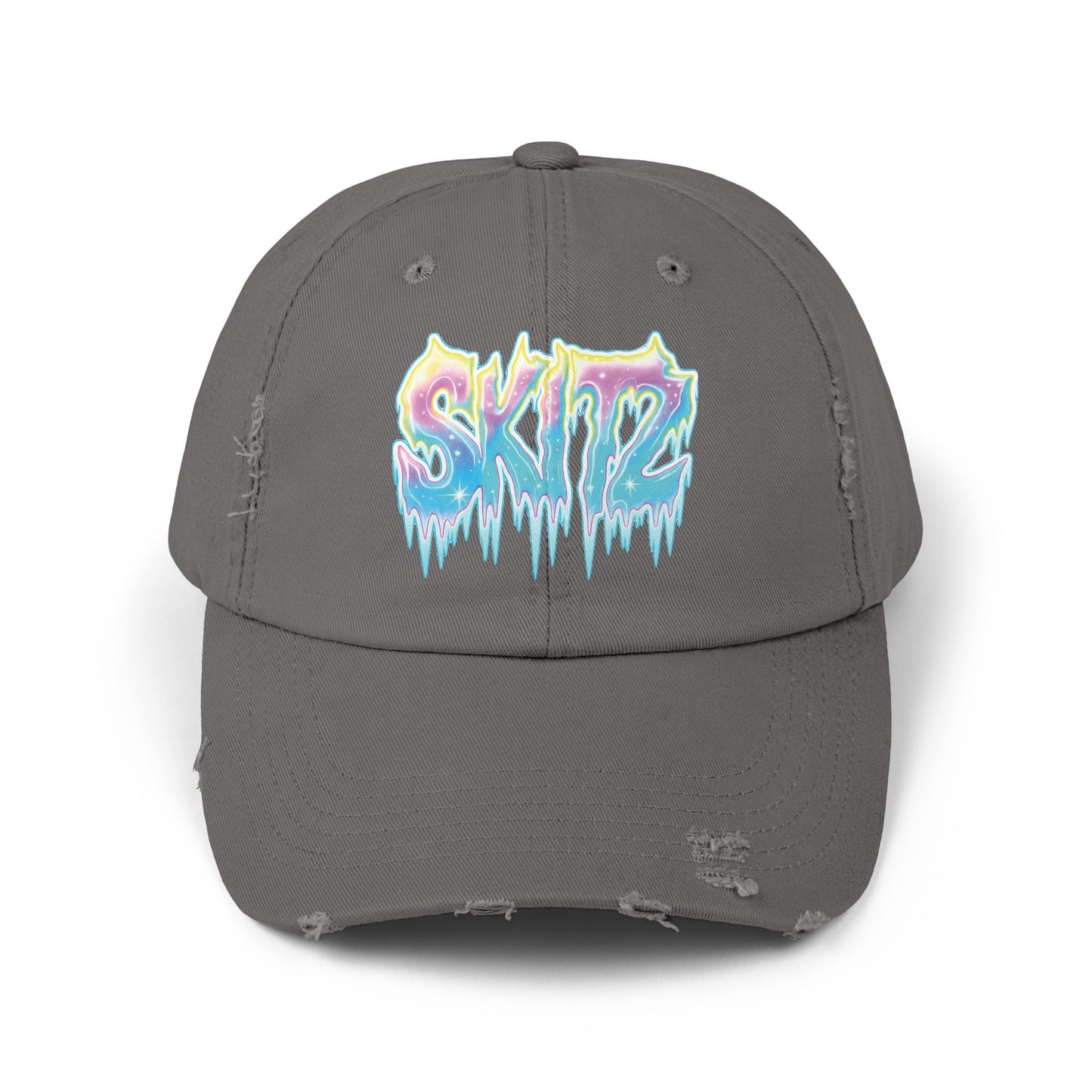 SKITZ DRAIN Distressed Hat