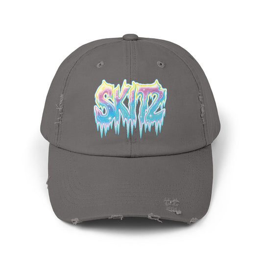 SKITZ DRAIN Distressed Hat
