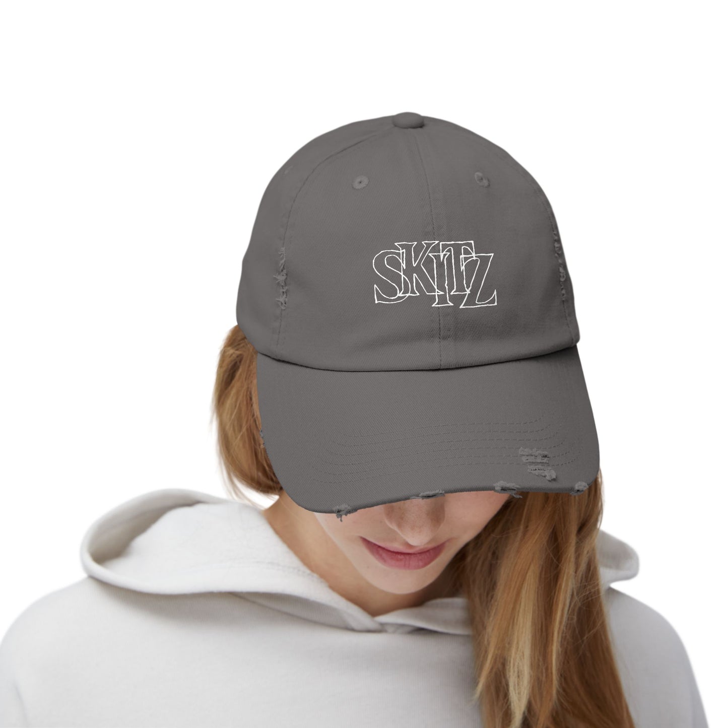 SKITZ Distressed Hat v3
