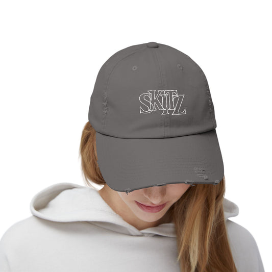 SKITZ Distressed Hat v3