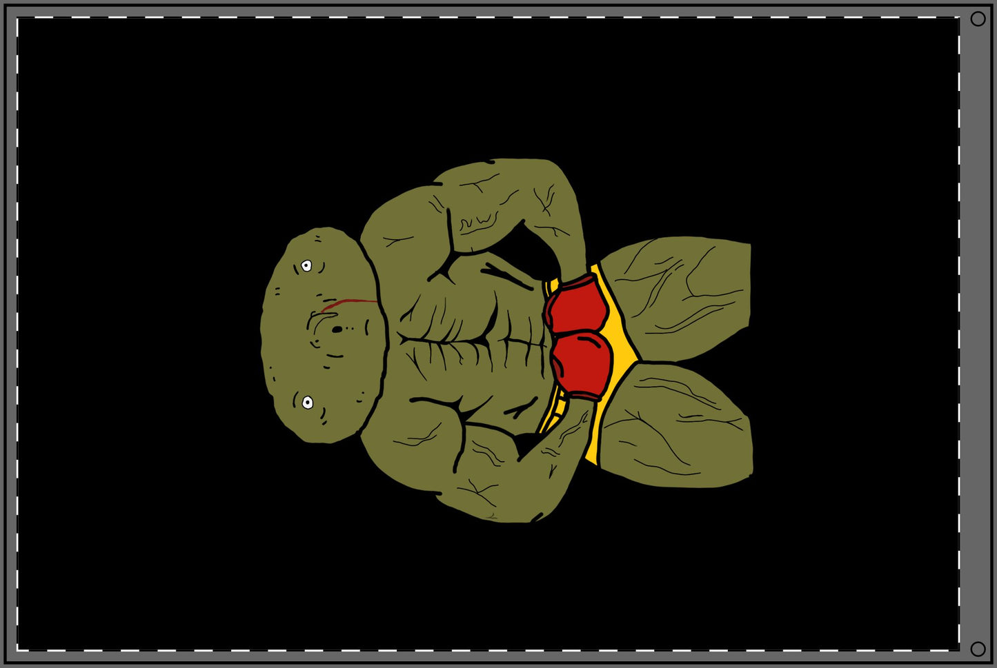 Jacked Clarence Flag