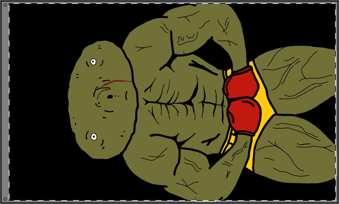 Jacked Clarence Flag