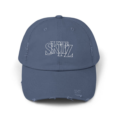 SKITZ Distressed Hat v3