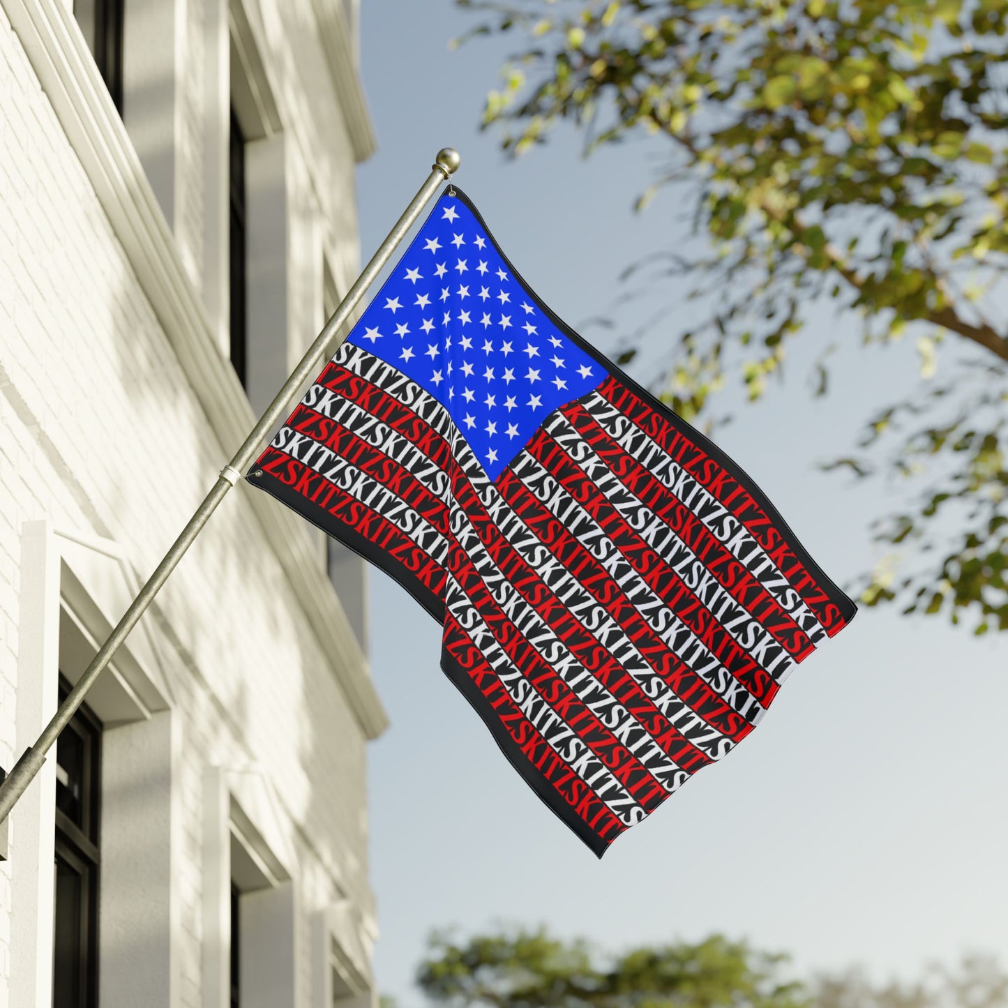 SKITZ USA Double Sided Flag