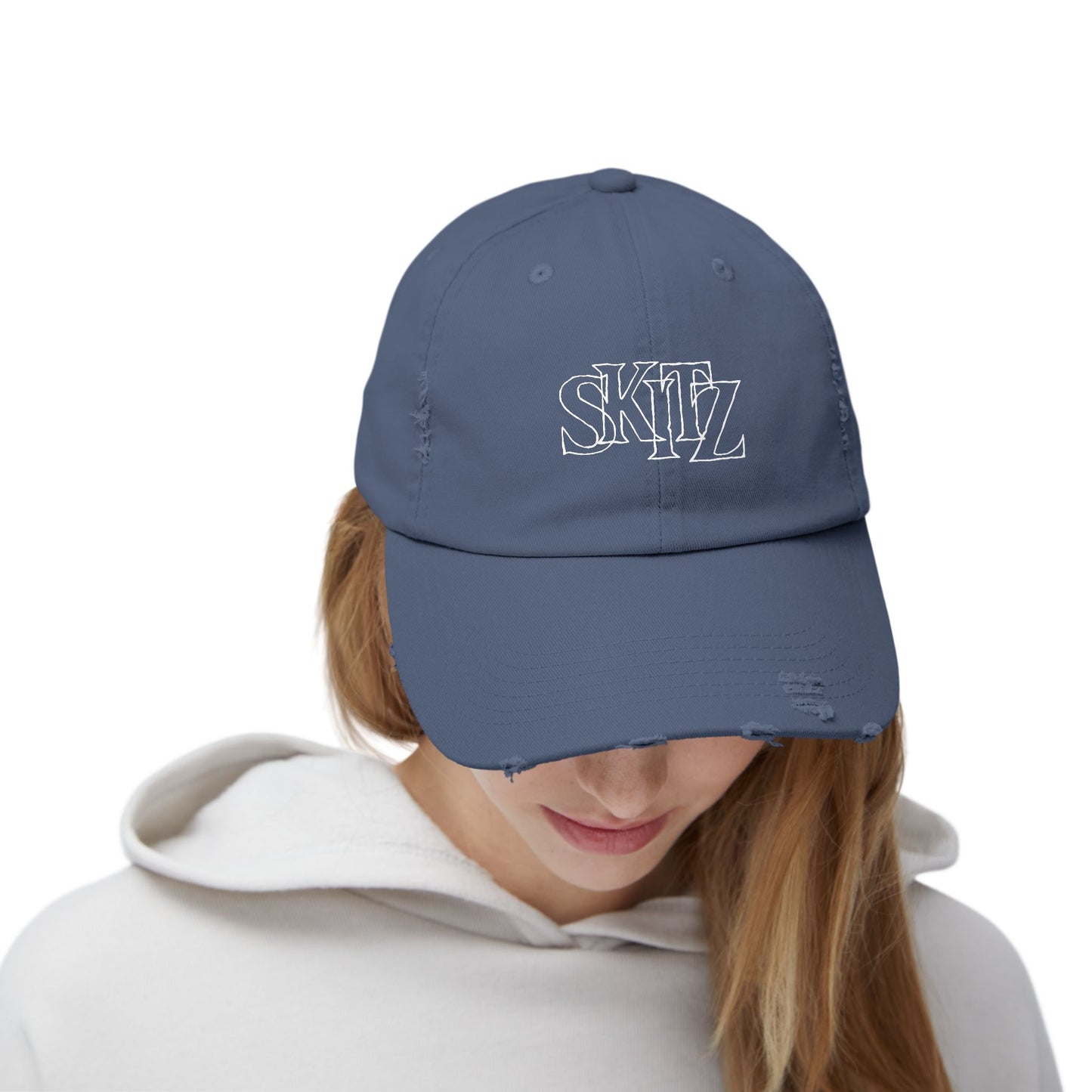 SKITZ Distressed Hat v3