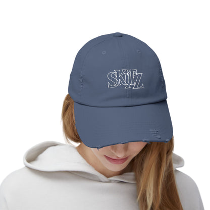 SKITZ Distressed Hat v3