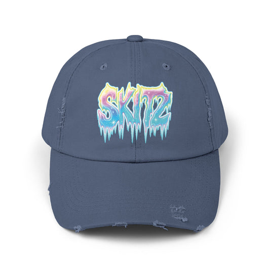 SKITZ DRAIN Distressed Hat