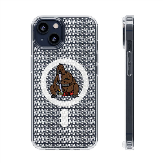 SKITZ Magnetic Clear Impact-Resistant Phone Case