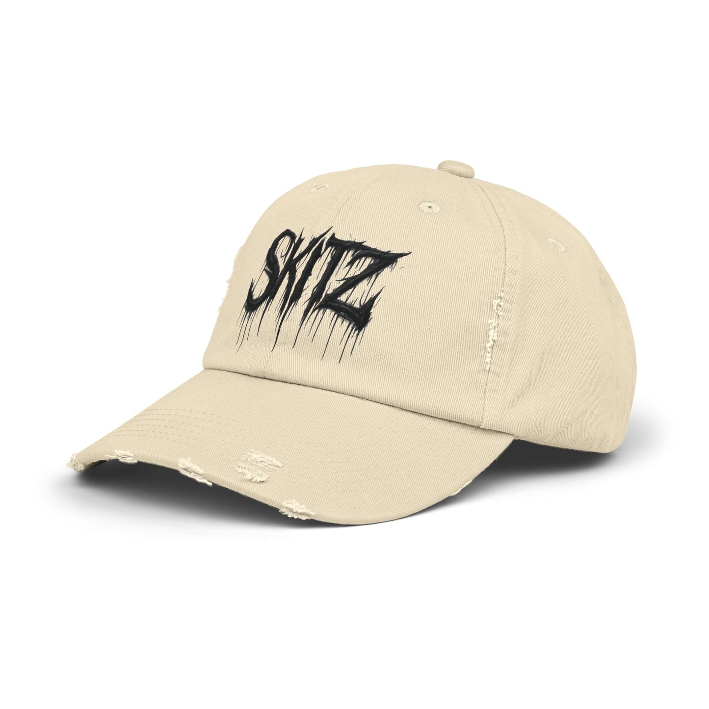SKITZ METAL Distressed Hat