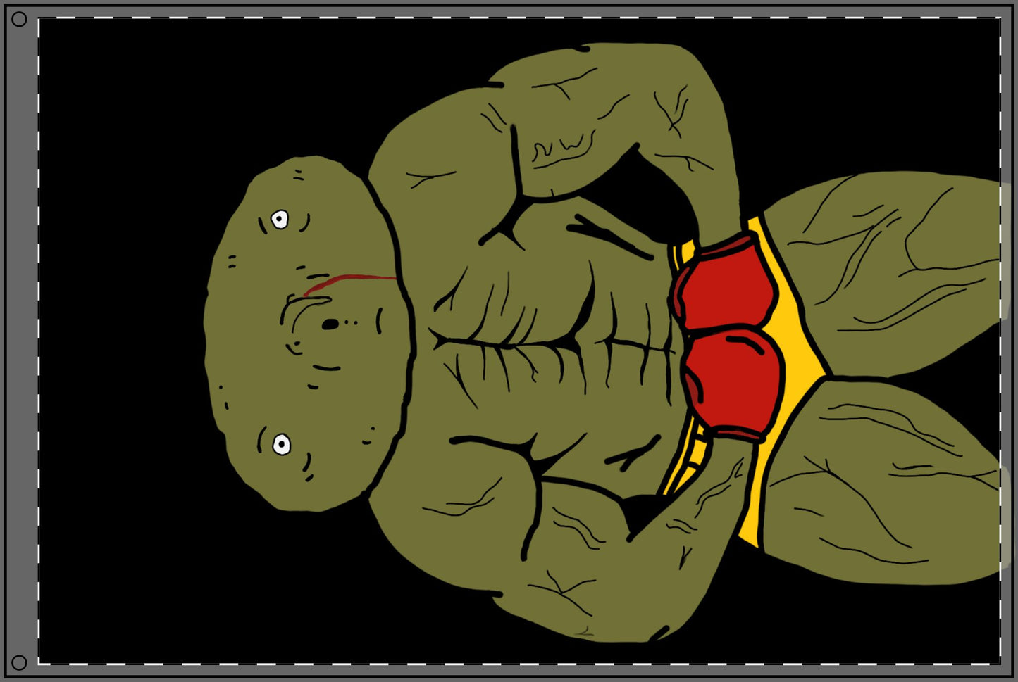 Jacked Clarence Flag