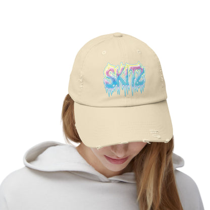 SKITZ DRAIN Distressed Hat