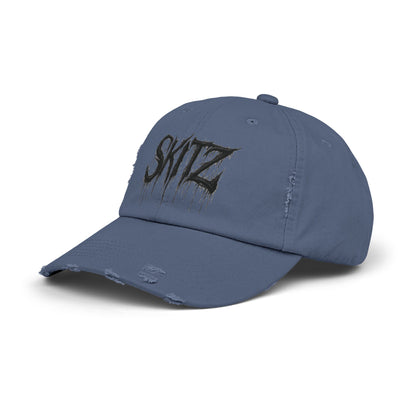 SKITZ METAL Distressed Hat