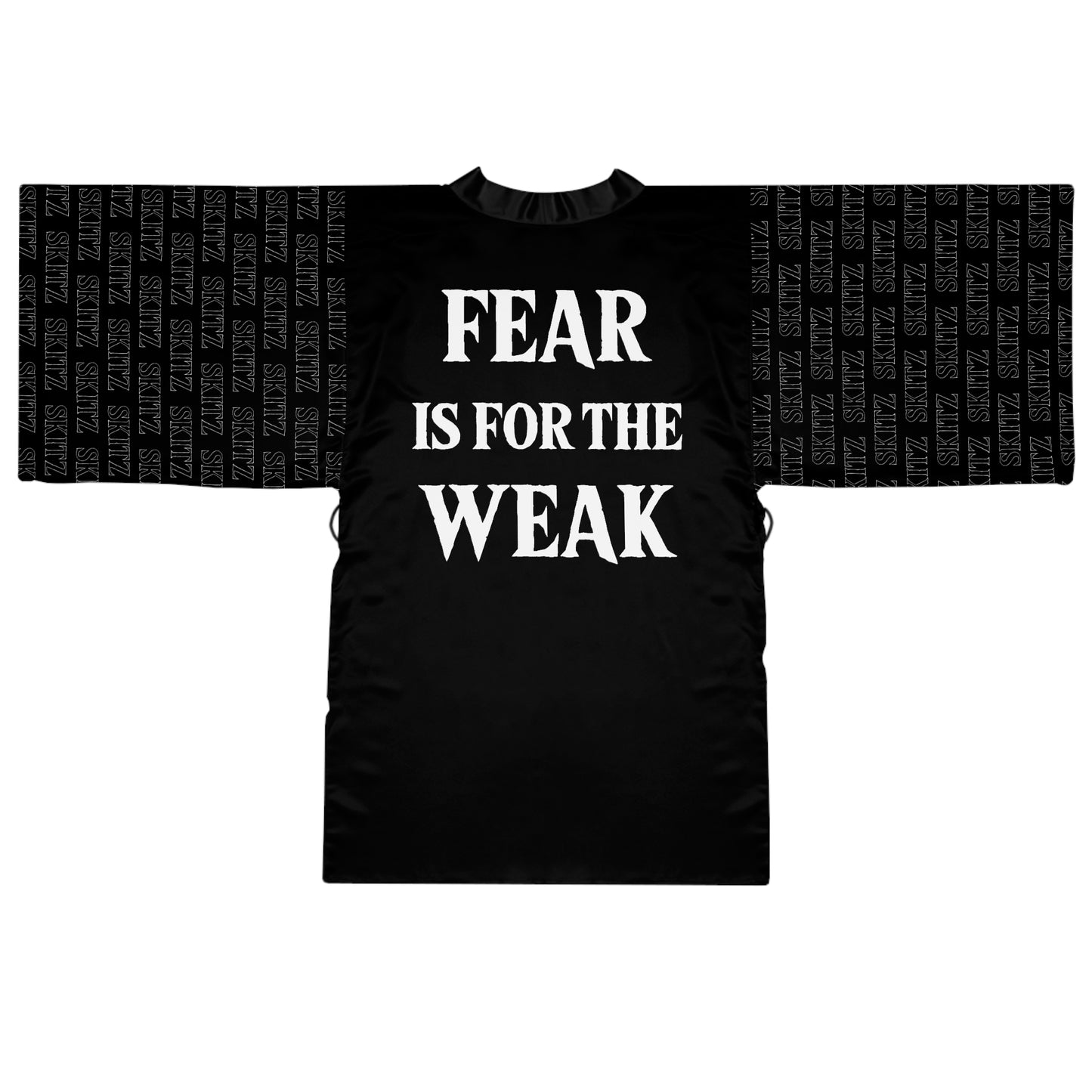 SKITZ Kimono Robe - Black/White