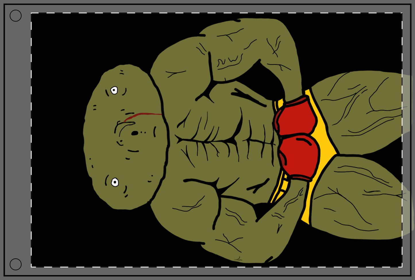 Jacked Clarence Flag