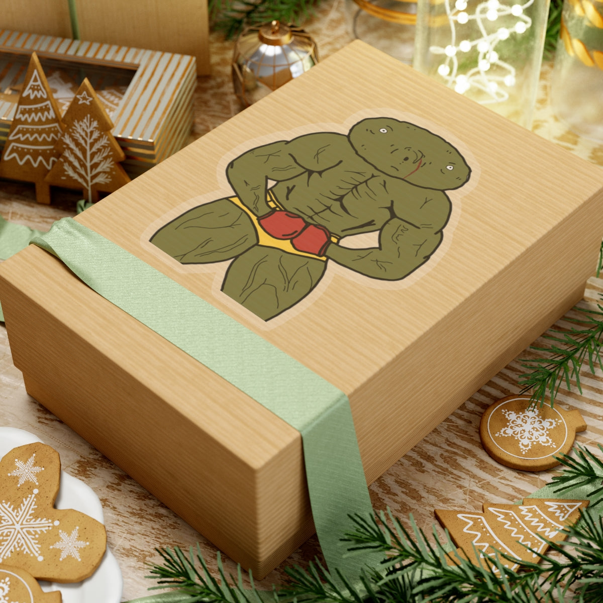 Jacked Clarence Sticker