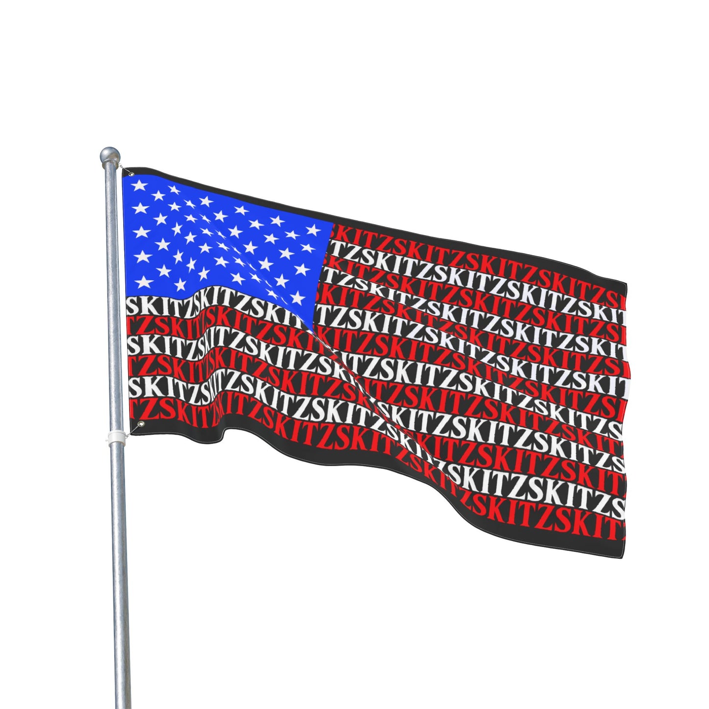 SKITZ USA Double Sided Flag
