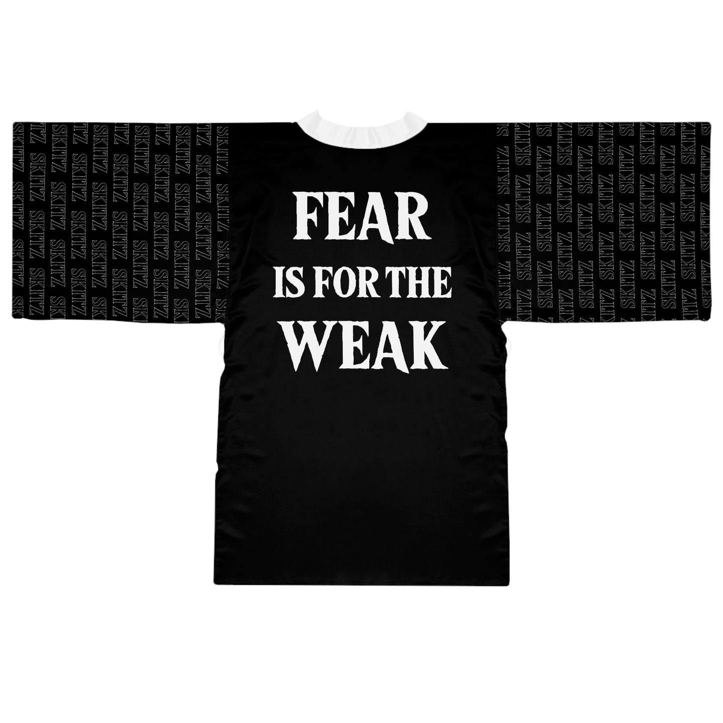 SKITZ Kimono Robe - Black/White
