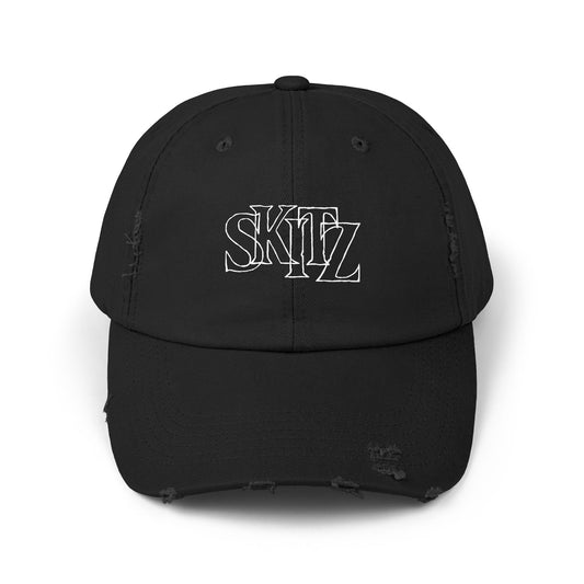 SKITZ Distressed Hat v3