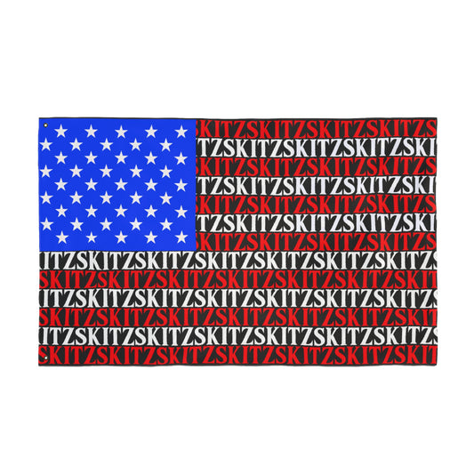 SKITZ USA Double Sided Flag 2.0