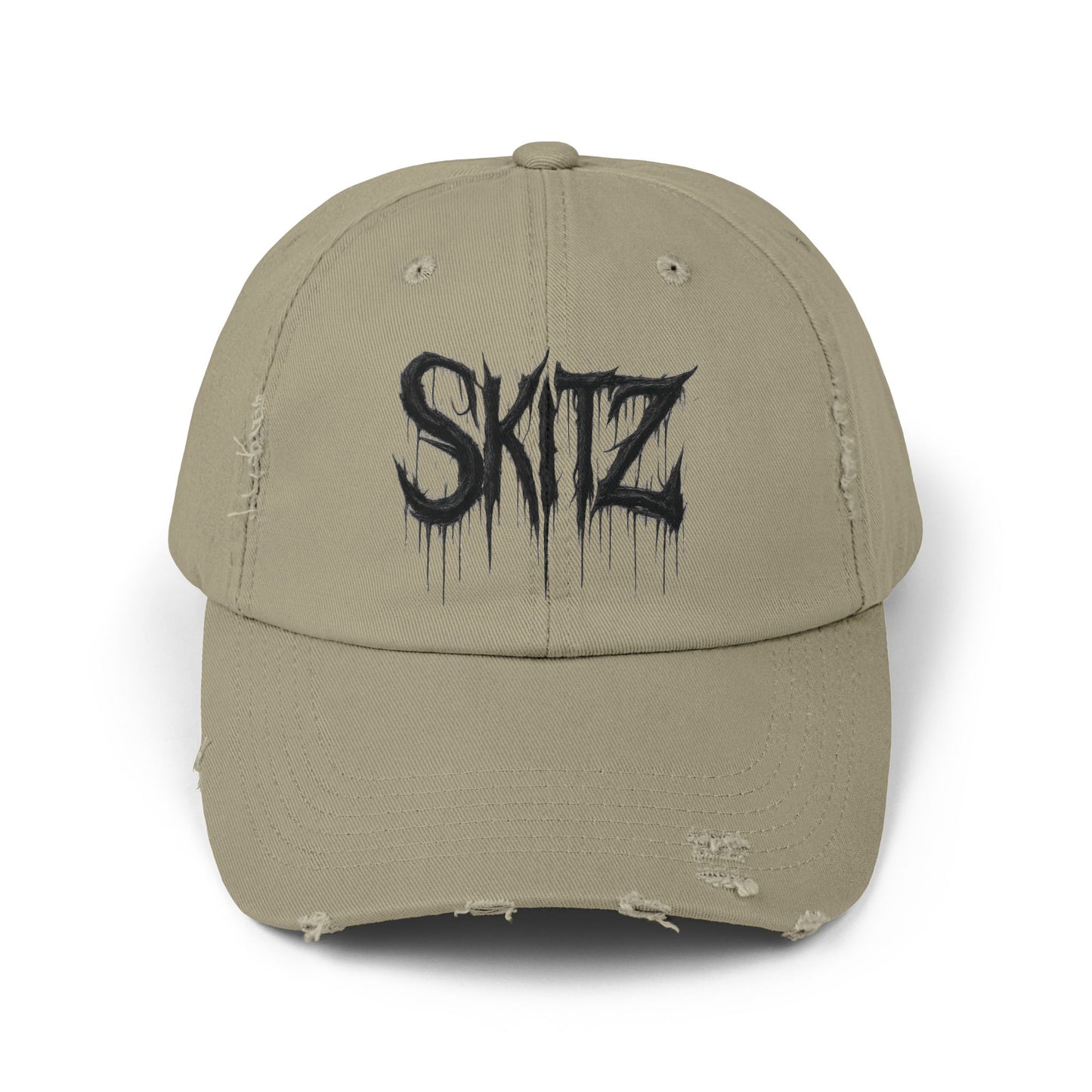 SKITZ METAL Distressed Hat