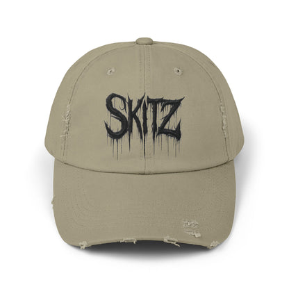 SKITZ METAL Distressed Hat
