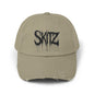 SKITZ METAL Distressed Hat