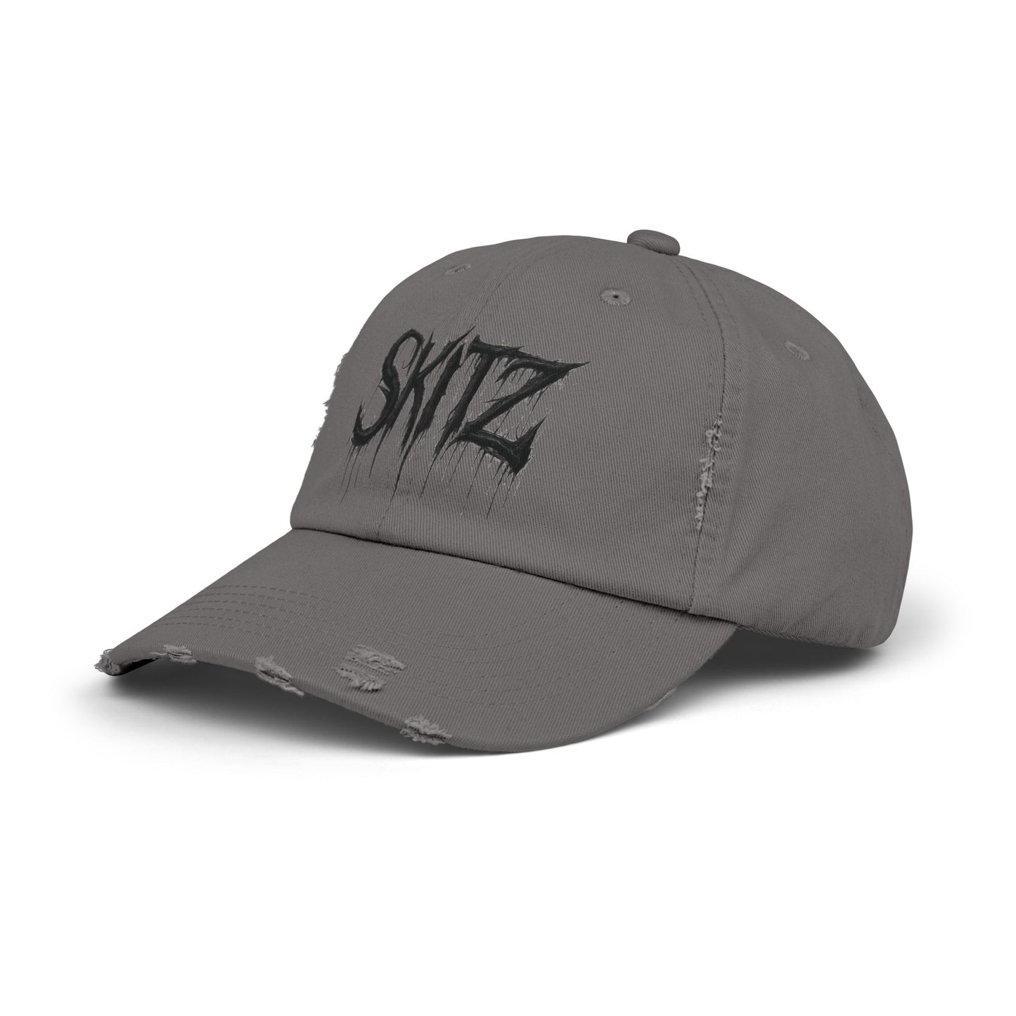 SKITZ METAL Distressed Hat