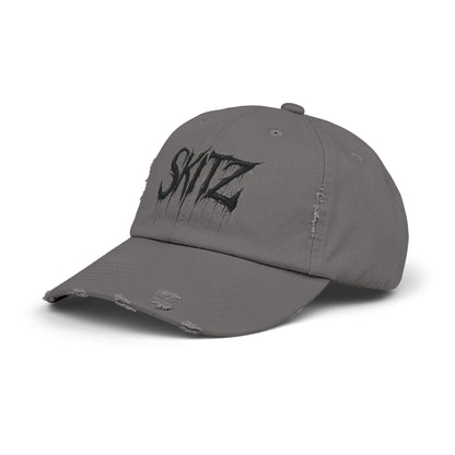 SKITZ METAL Distressed Hat