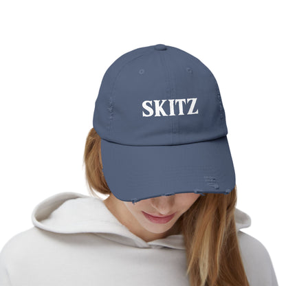 SKITZ Distressed Hat v1