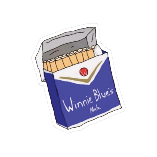 Winnie Blues Sticker