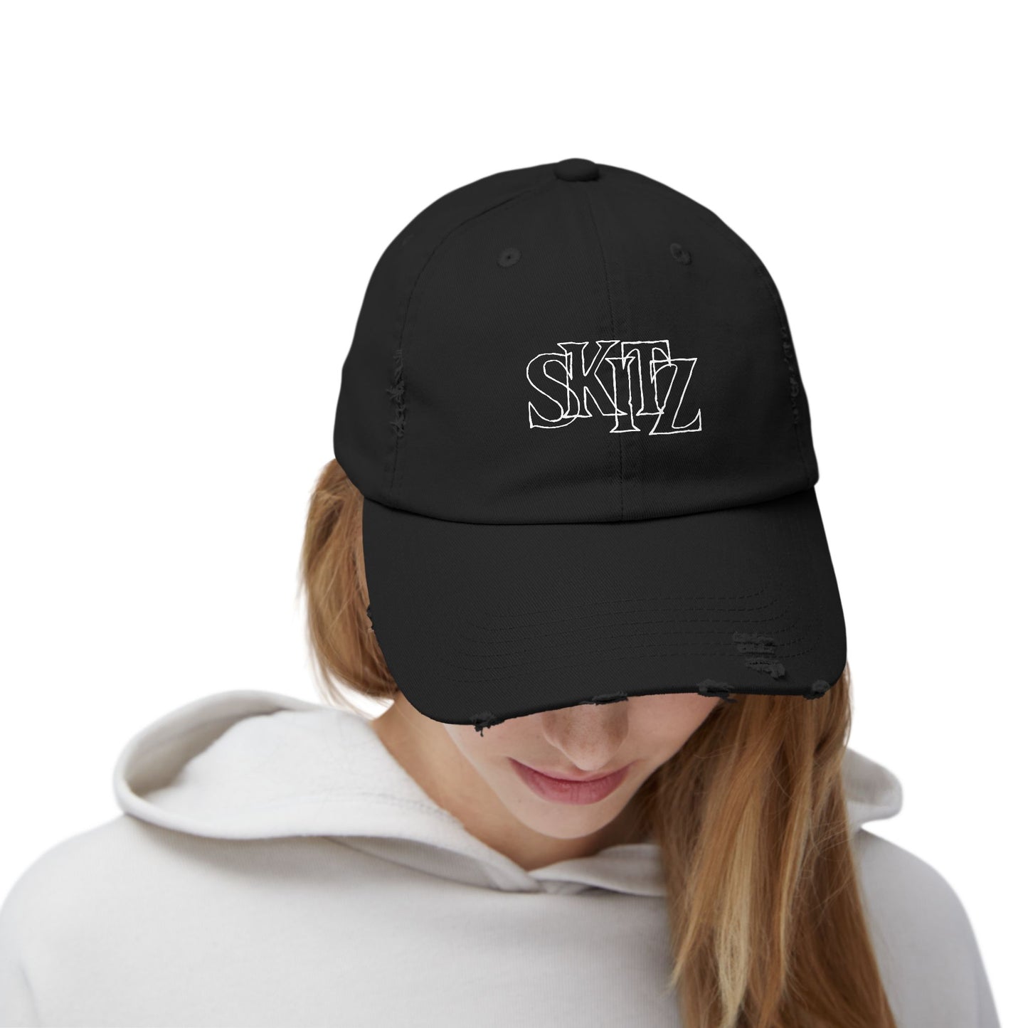 SKITZ Distressed Hat v3