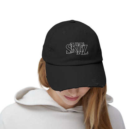 SKITZ Distressed Hat v3