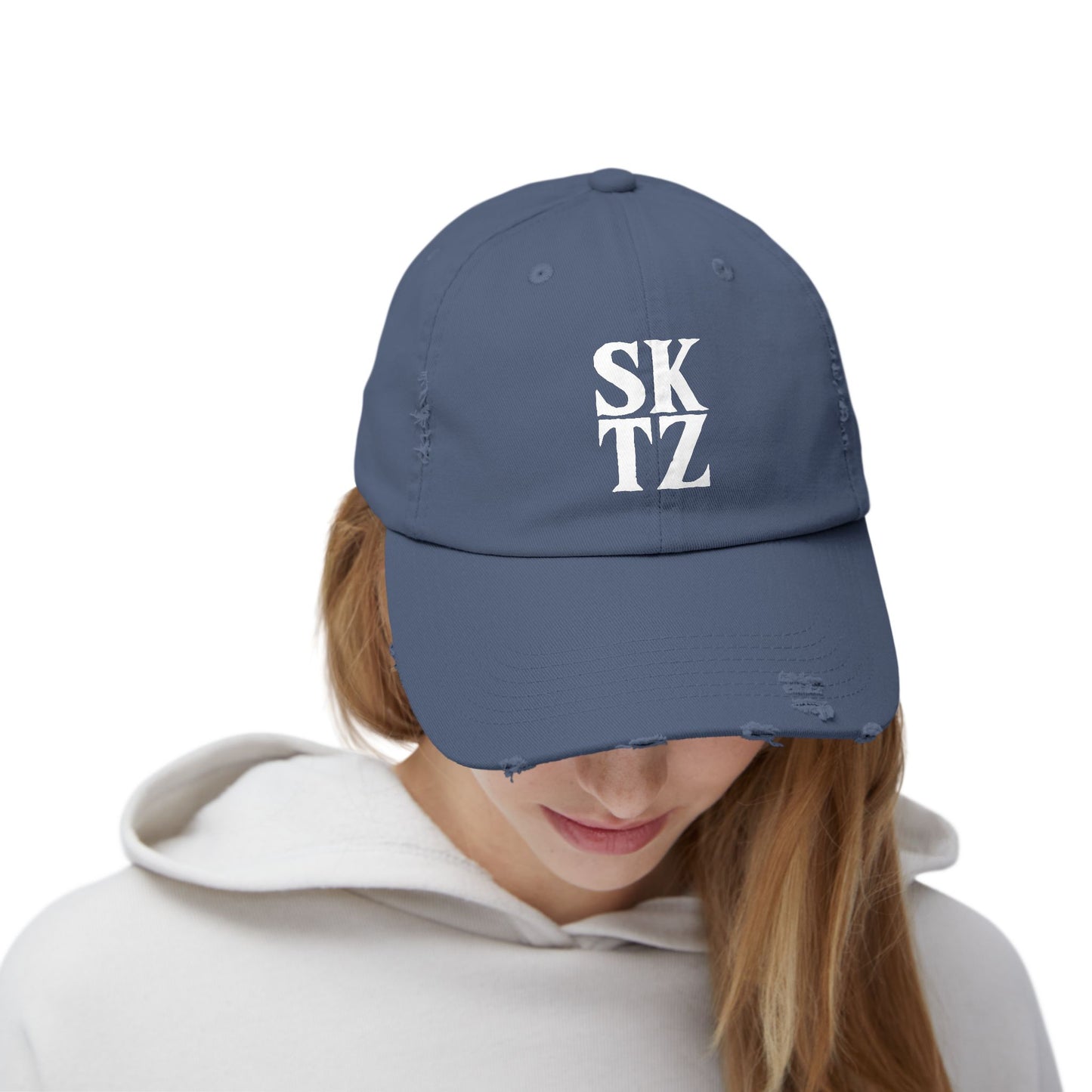 SKITZ Distressed Hat v2