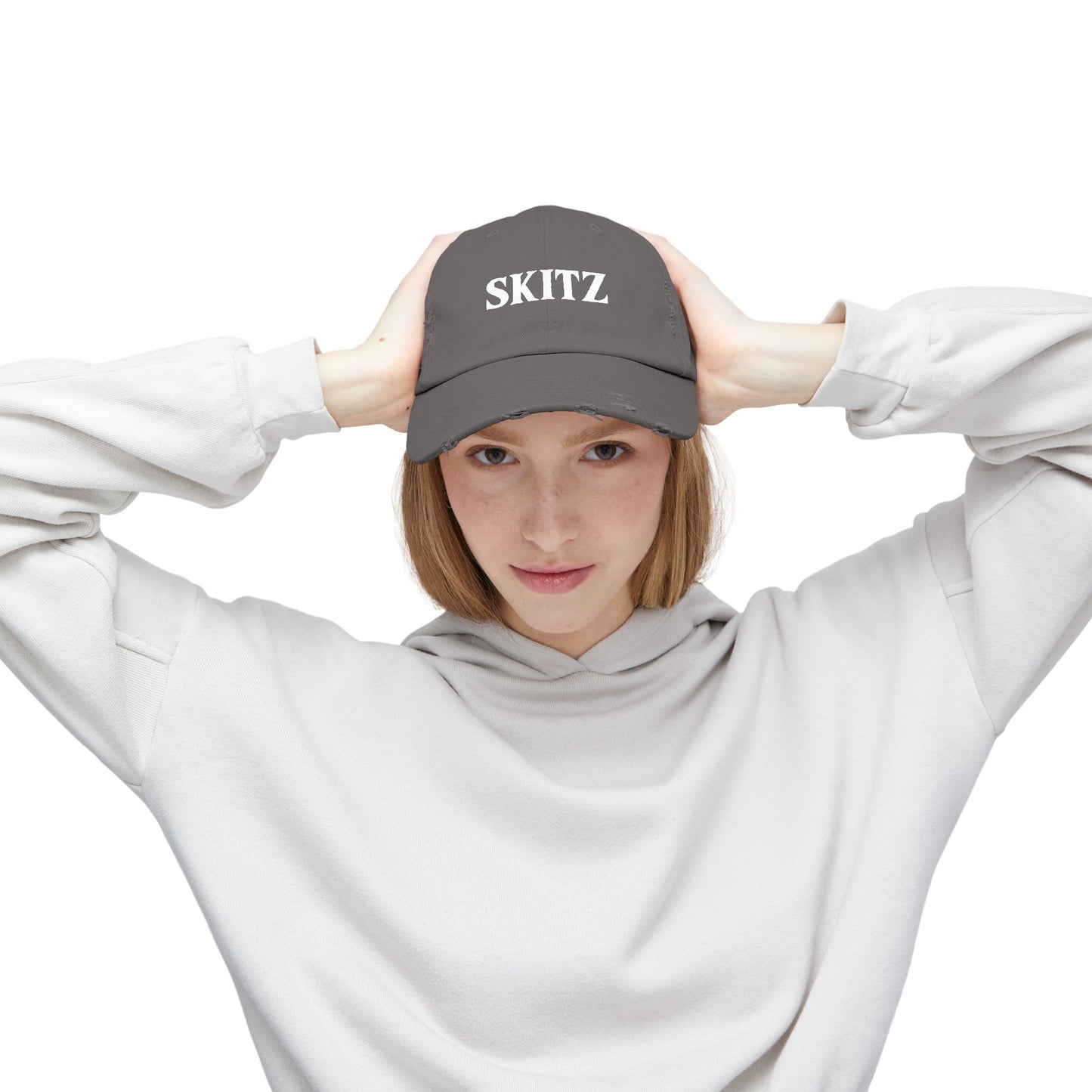SKITZ Distressed Hat v1