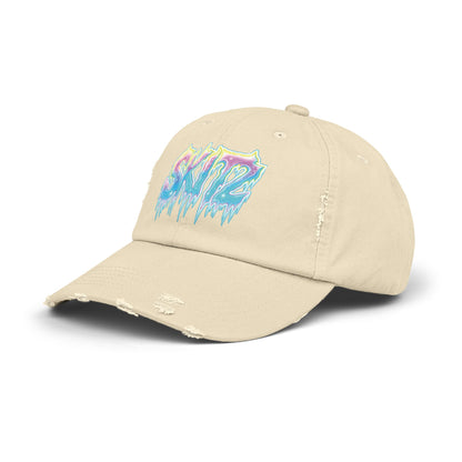 SKITZ DRAIN Distressed Hat