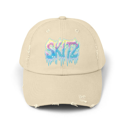 SKITZ DRAIN Distressed Hat